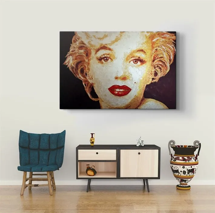 Marilyn Monroe Kanvas Tablo